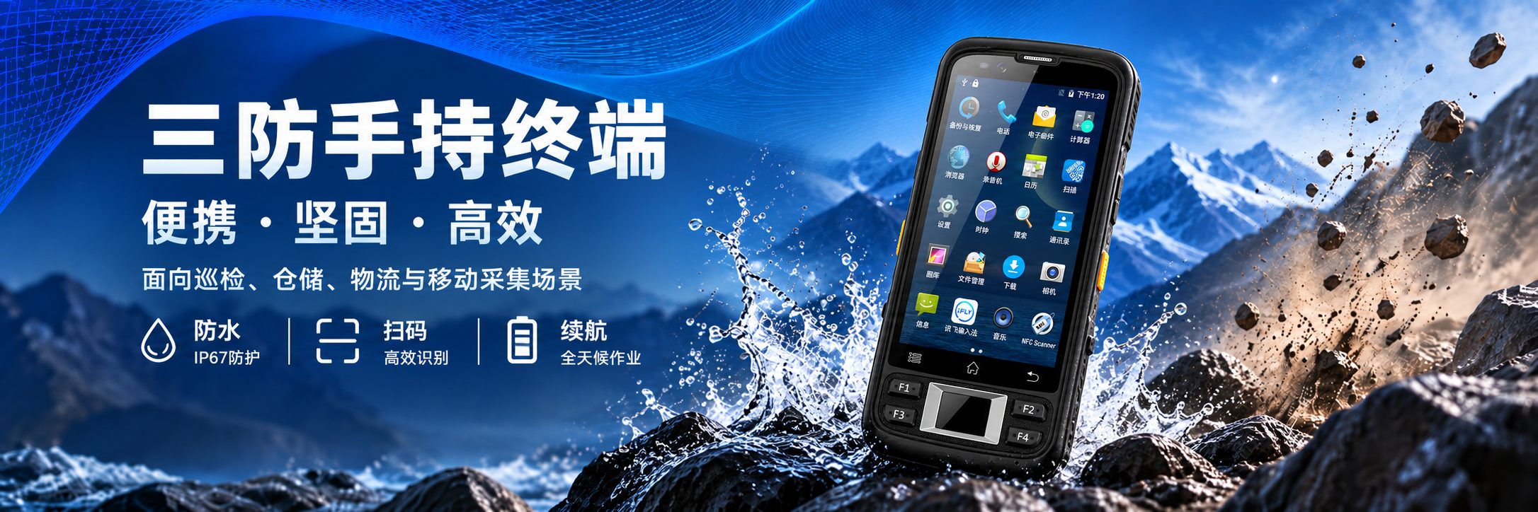 5 寸工业手持终端